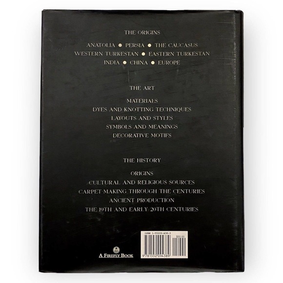 The Carpet: Origins, Art, & History by Enza Milanesi (1999 Hardcover) Very Good - Picture 10 of 10